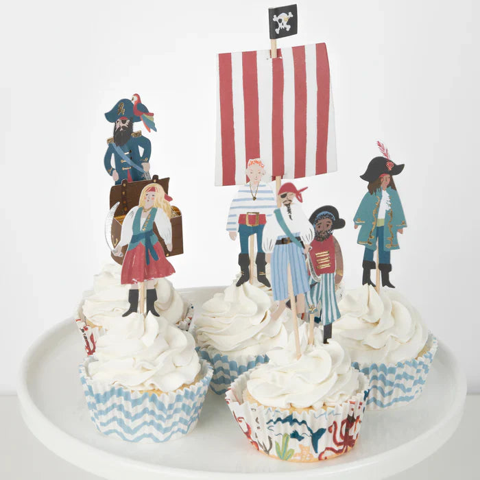 Kit Cupcake Pirata