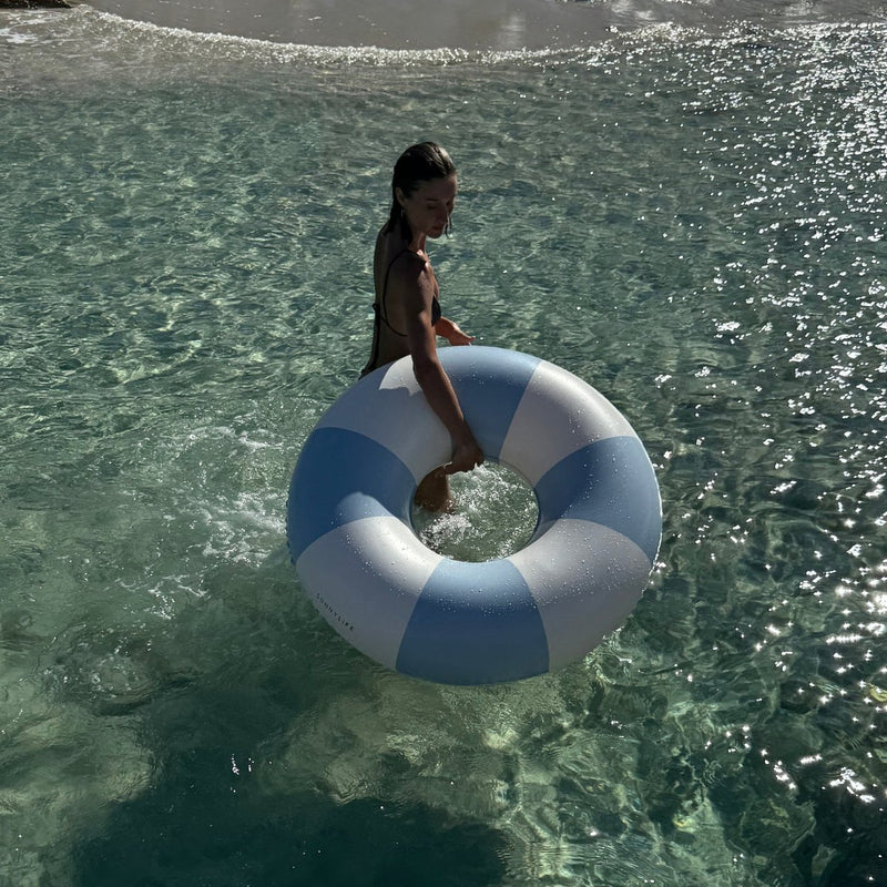 Flotador de Tubo Azul Huevo de Pato