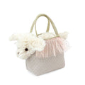 Set perrito maltes peluche y bolso